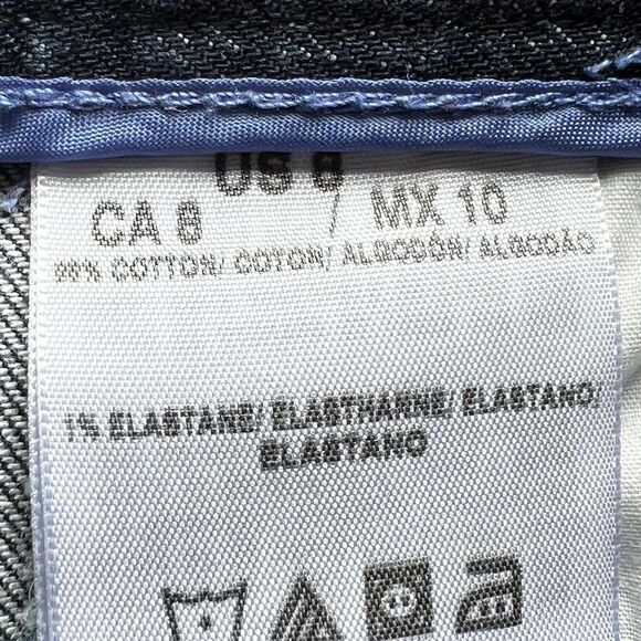 DOCKERS MID-RISE EVERYDAY WEAR CASUAL DENIM CLASSIC SIMPLE BASIC SHORTS SIZE 8 - Picture 3 of 3